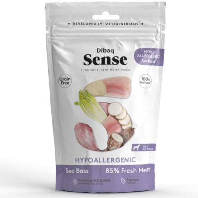 Dibaq Sense Friandises Fonctionnelles Hypoallergénique Bar 100g