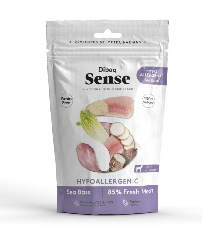 Dibaq Sense Friandises Fonctionnelles Hypoallergénique Bar 100g